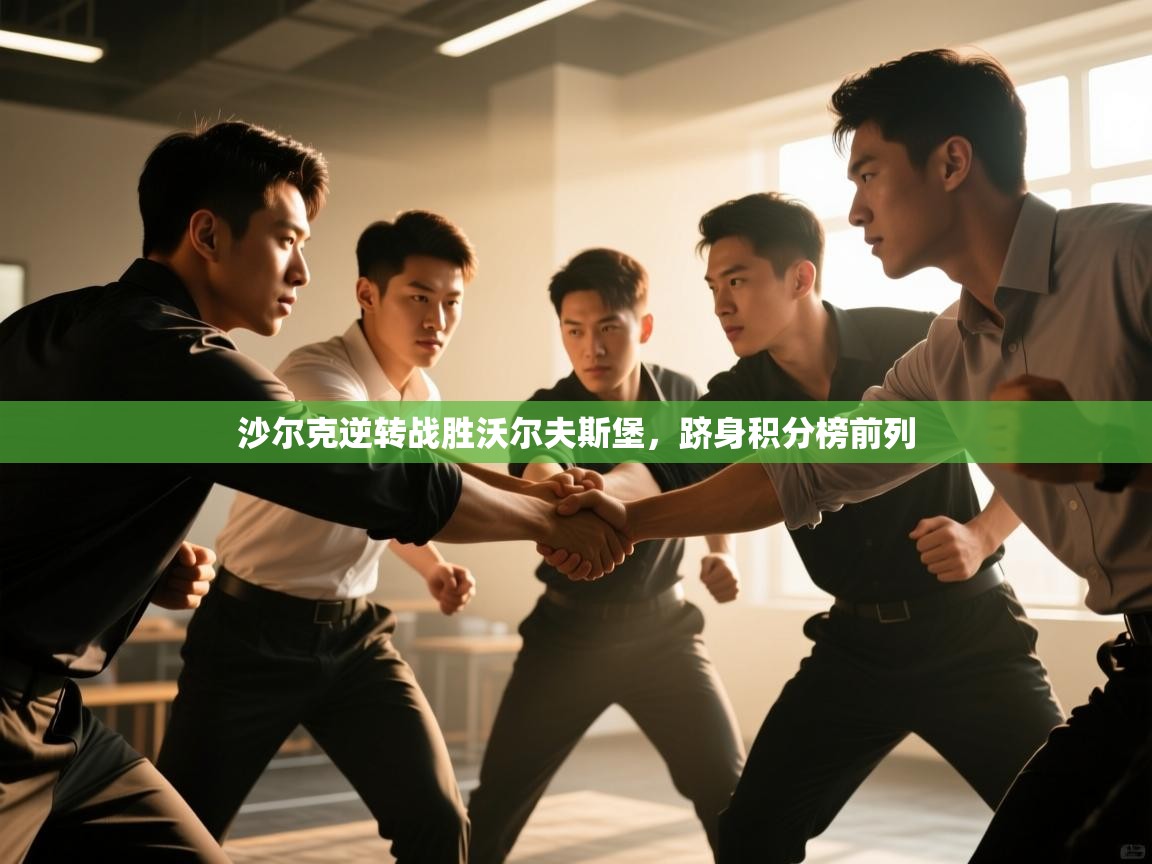 沙尔克逆转战胜沃尔夫斯堡，跻身积分榜前列