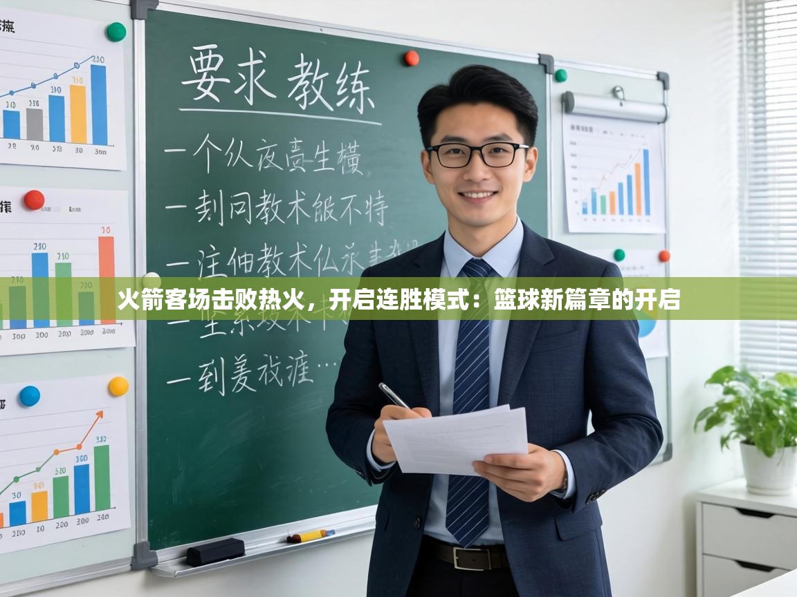 火箭客场击败热火，开启连胜模式：篮球新篇章的开启